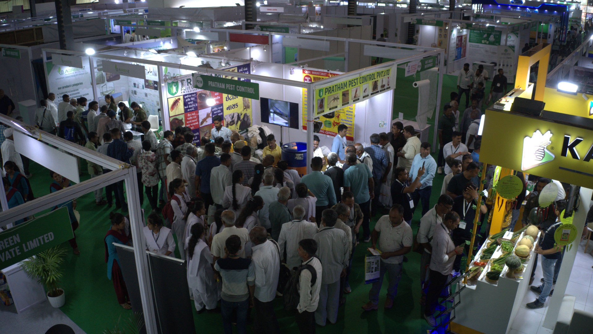 Exhibition grounds at Agri Asia